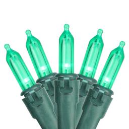Northlight Seasonal 100 Green LED Mini Christmas Lights