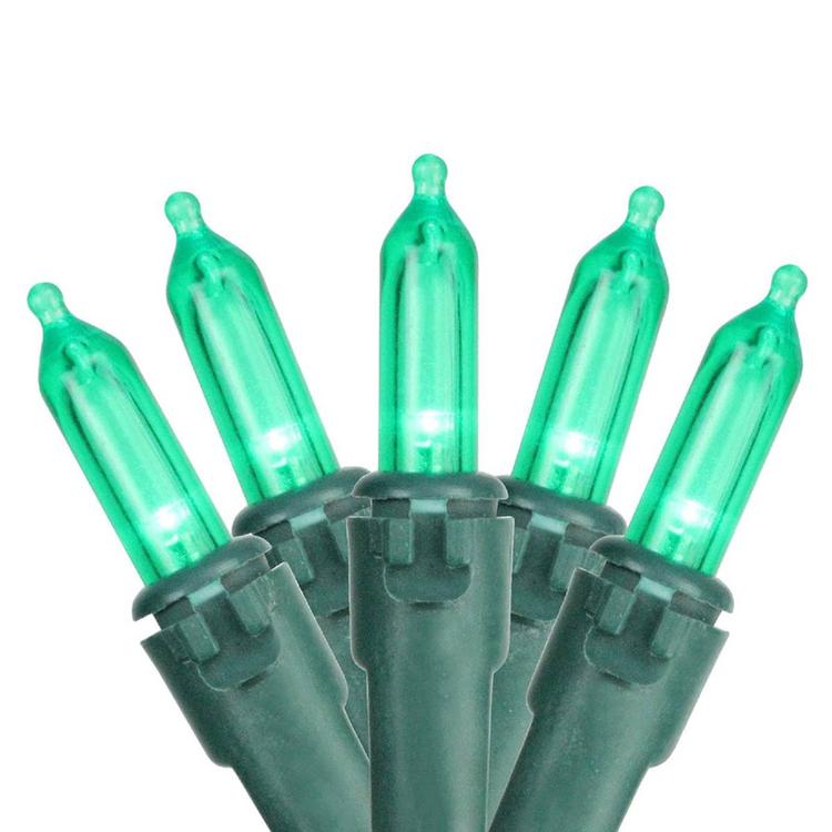 Northlight Seasonal 100 Green LED Mini Christmas Lights