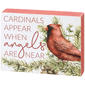 Primitives By Kathy Cardinals Appear Box Sign - image 1