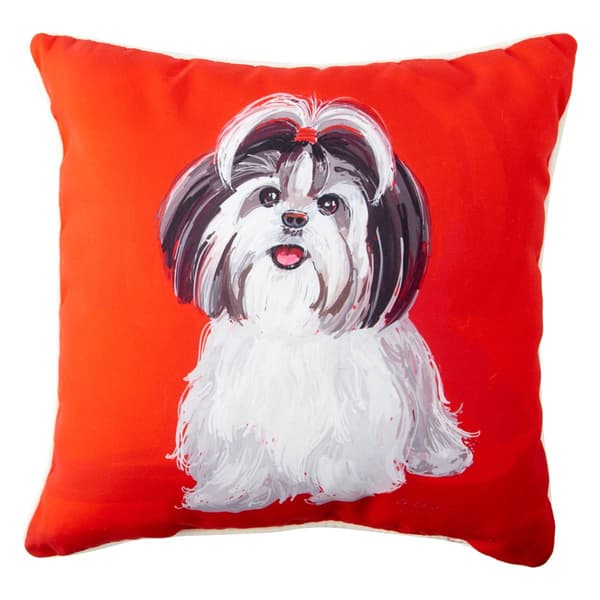 Diva The Shih Tzu Decorative Pillow - image 