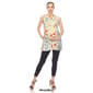 Womens White Mark Maternity Floral Sleeveless Tunic Top - image 8
