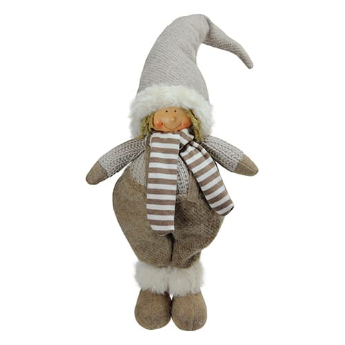 Northlight Standing Girl in Skirt Christmas Figure - image 