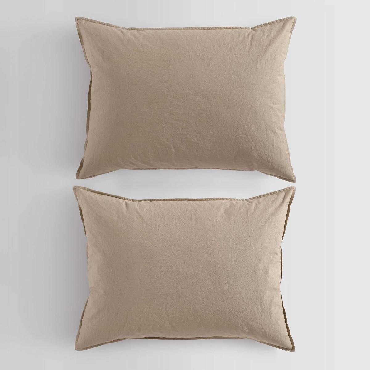 Calvin Klein Washed Percale Cotton 3pc. Duvet Cover Set