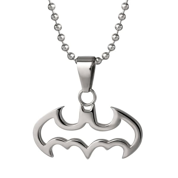 Mens Gentlemen's Classics&#40;tm&#41; Stainless Steel Batman&#40;tm&#41;  Pendant