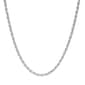 Sterling Silver 18in. Polished Solid Rope Chain Necklace - image 1