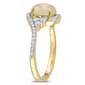 Gemstones Classics™ 10kt. Yellow Gold Ethiopian Yellow Opal Ring - image 4