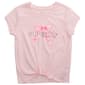 Girls (7-16) Aeropostale Tie Front Bow Graphic Tee - image 1