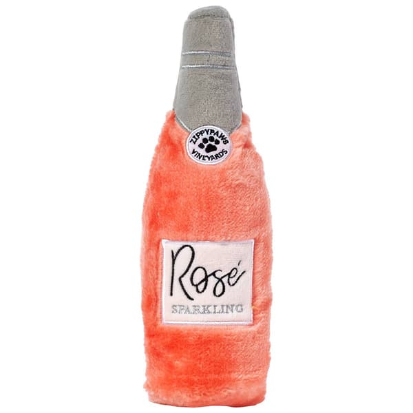 Zippy Paws Happy Hour Crushers Rose Dog Toy - image 