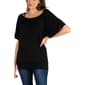 Womens 24/7 Comfort Apparel Loose Fit Dolman Top - image 3