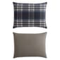 Wrangler City Flats Plaid Microfiber Reversible Duvet Cover Set - image 3