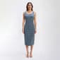 Womens Bebe Sleeveless Slim Denim Midi Dress - image 1