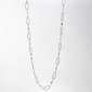 Design Collection Silver-Tone Paperclip Chain Necklace - image 1