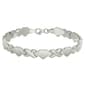 Ellen Tracy Sterling Silver Stampato Bracelet - image 1