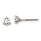 Pure Fire 14kt White Gold Certified 1/2ctw Lab Diamond Earrings - image 1