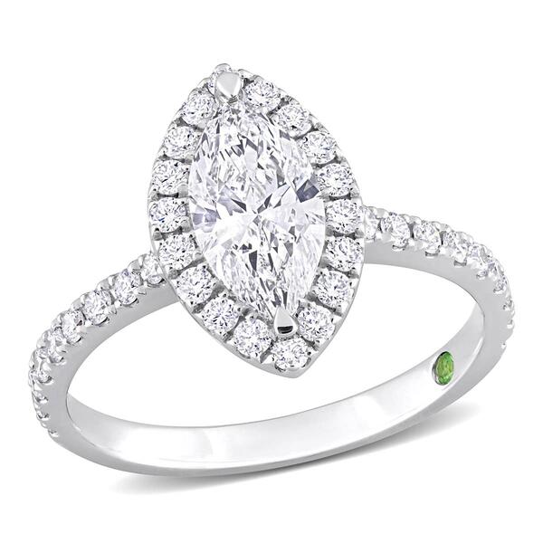 Diamond Classics&#40;tm&#41; 1ctw. Diamond 14kt. White Gold Engagement Ring - image 