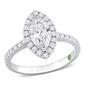 Diamond Classics&#40;tm&#41; 1ctw. Diamond 14kt. White Gold Engagement Ring - image 1