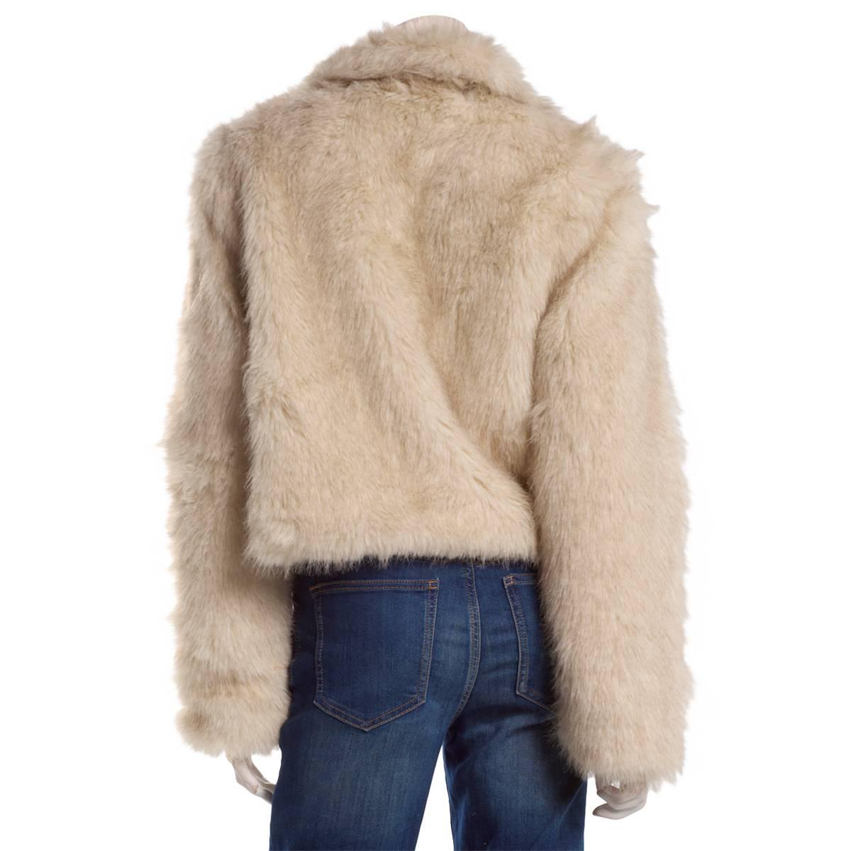 Juniors A. Byer Faux Fur Jacket