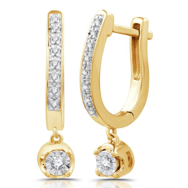 Nova Star® 1/4ctw. Lab Grown Diamond Hoop & Stud Earring Set