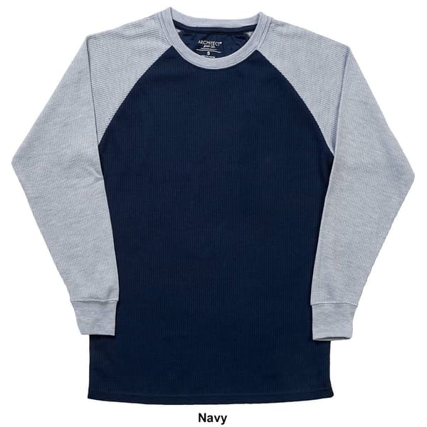 Young Mens Architect&#174; Jean Co. Crew Neck Raglan Thermal