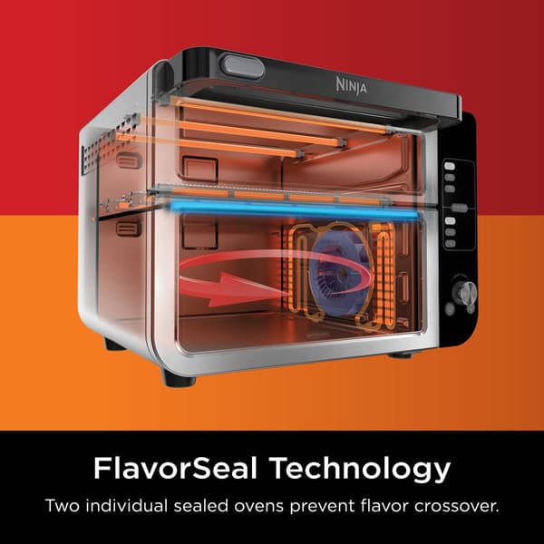 Ninja&#174; 12-in-1 Smart Double Oven with FlexDoor