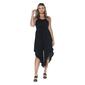 Womens MSK Sleeveless Tie Front Solid Challis Jumpsuit - image 1