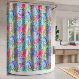 J. Queen New York Hanalei Tropical Shower Curtain