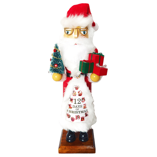 Santa''s Workshop 14in. 12 Days of Christmas Nutcracker - image 