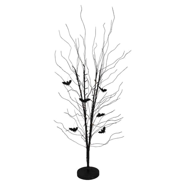 Northlight Seasonal 50in. LED Halloween Branch Tree w/ Bats