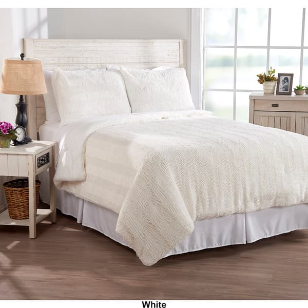 Mountain Ridge® 3pc. Plush Sherpa Comforter Set Boscov's