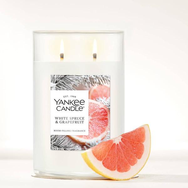 Yankee Candle(R) White Spruce & Grapefruit Jar Candle