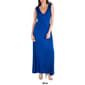 Womens 24/7 Comfort Apparel Sleeveless Maxi Dress With Belt - image 4