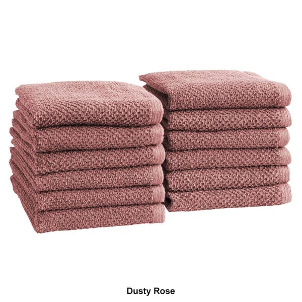 Freshfolds Acacia 12pc. Cotton Quick-Dry Washcloths