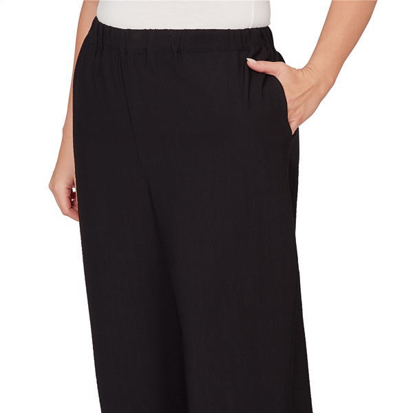 Plus Size Alfred Dunner Crowd Pleaser Relaxed Pull On Capris