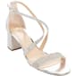 Womens Nina Block Heel Platform Rhinestone Dress Sandals - image 2