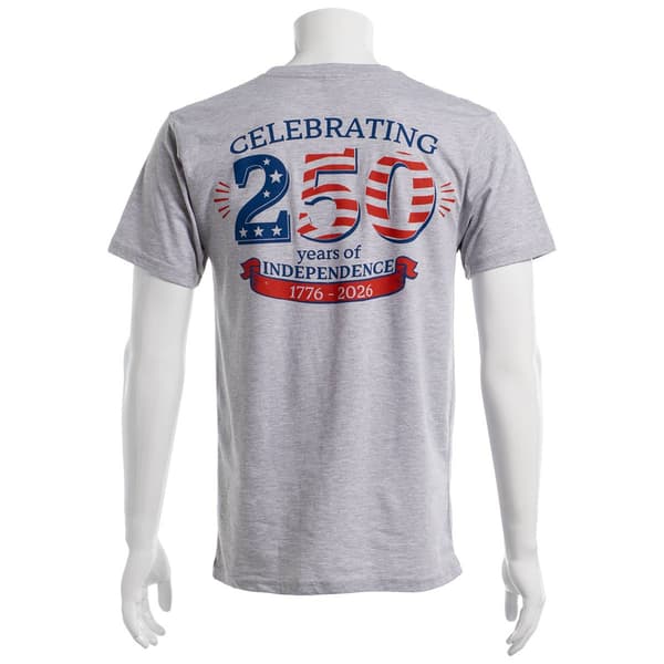 Mens 250th Independence Graphic Short Sleeve Tee