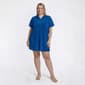 Plus Size Cover Me Onion Skin Hooded Tunic Swim Cover-Up - image 2