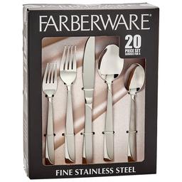 Farberware(R) Azalea 20pc. Flatware Set