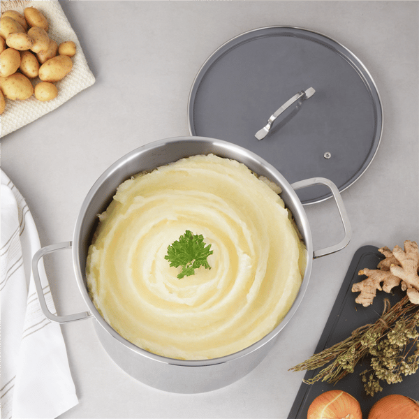 BergHOFF DiNA Helix Stainless Steel 15.85qt. Stockpot