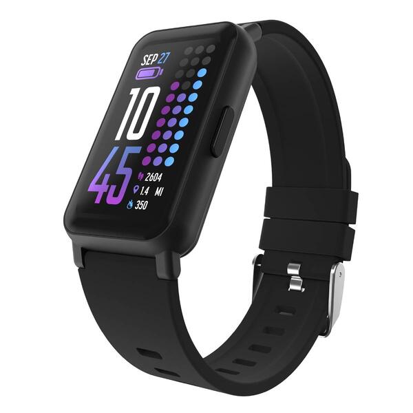 Womens iTouch Active 4 Black Strap Fitness Tracker TC4S01-G02 - image 