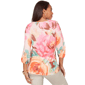 Womens Ruby Rd. Renaissance Romance Scallop Neck Floral Blouse - image 1