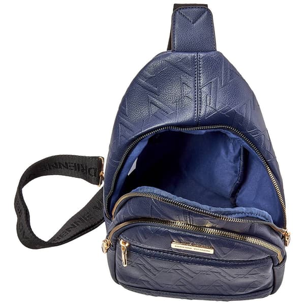 Adrienne Vittadini Debossed Sling Bag