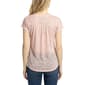 Petite NY Collection Short Ruffle Sleeve Stripe Blouse - image 3
