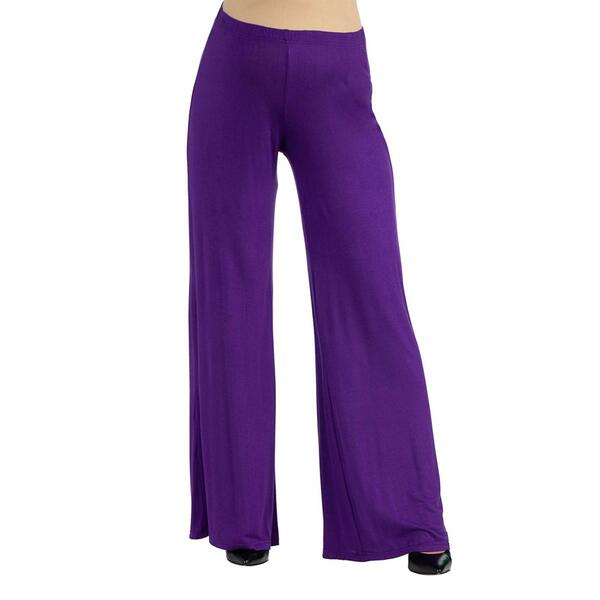 Plus Size 24/7 Comfort Apparel Palazzo Maternity Pants - image 