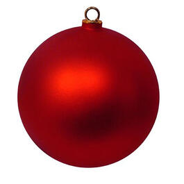 12in. Matte Christmas Ball Ornament