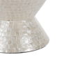 9th & Pike® Contemporary Cream Capiz Shell Accent Table - image 4