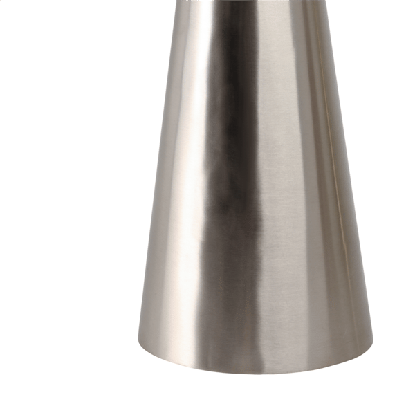 Sagebrook Home 22in. Tapered Metal & Mable Accent Table