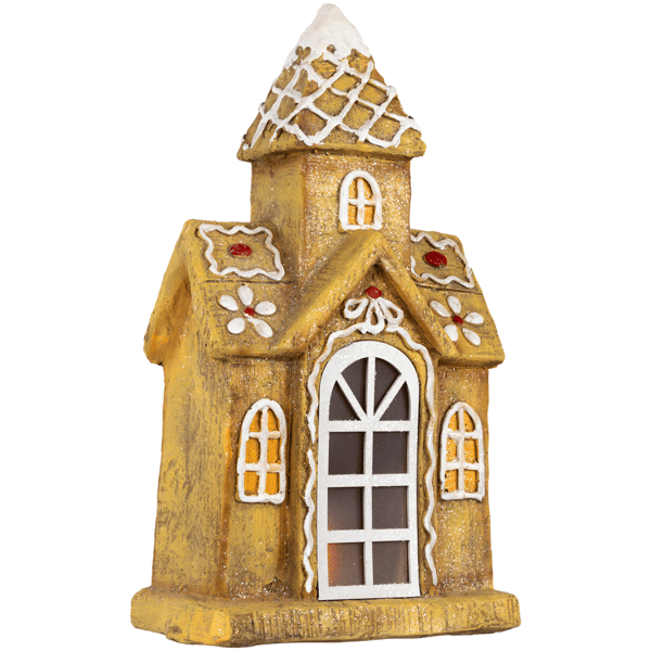 Northlight LED Christmas Gingerbread House with Icing Accents