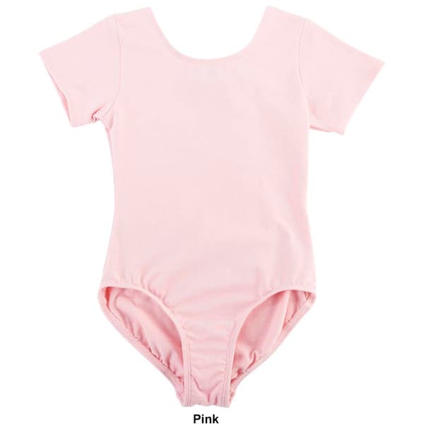 Girls &#40;4-14&#41; Jacques Moret&#174; Kids Short Sleeve Leotard