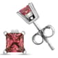 Haus of Brilliance 1/2ctw. Lab Grown Pink Diamond Square Earrings - image 4