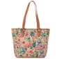 Bueno Floral Straw Tote - image 1